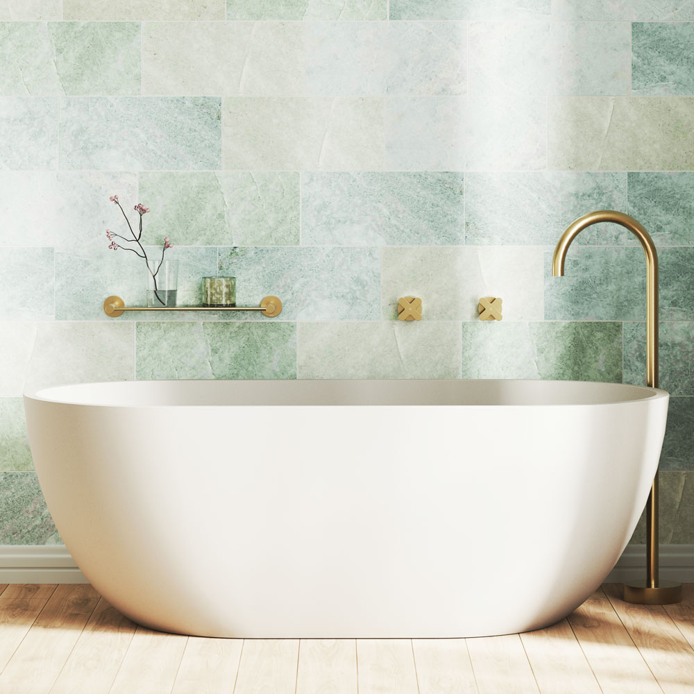 JADA Concrete Bath, Warm White - Image 2