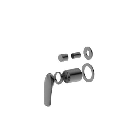 BERLIN Bath/Shower Divertor Mixer Trim Kit, Gun Metal