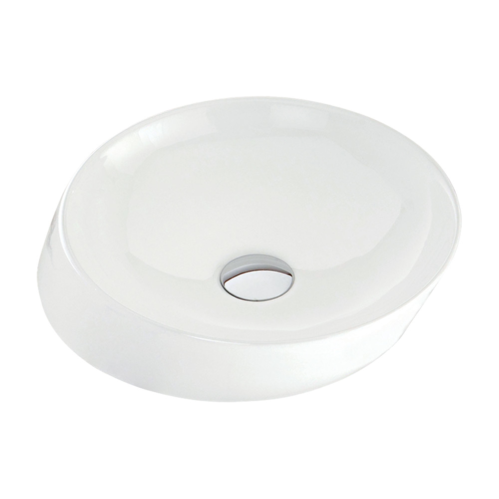 ALIX Above Counter Basin, Gloss White