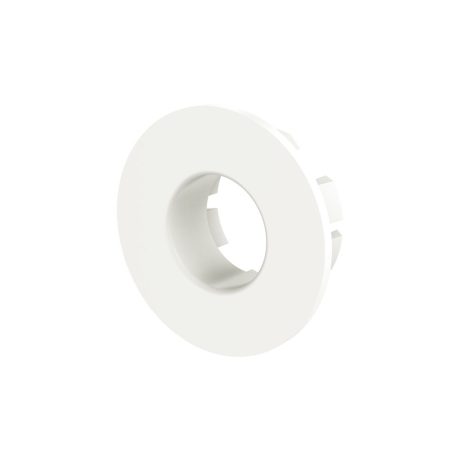 Round Overflow Ring, Matte White