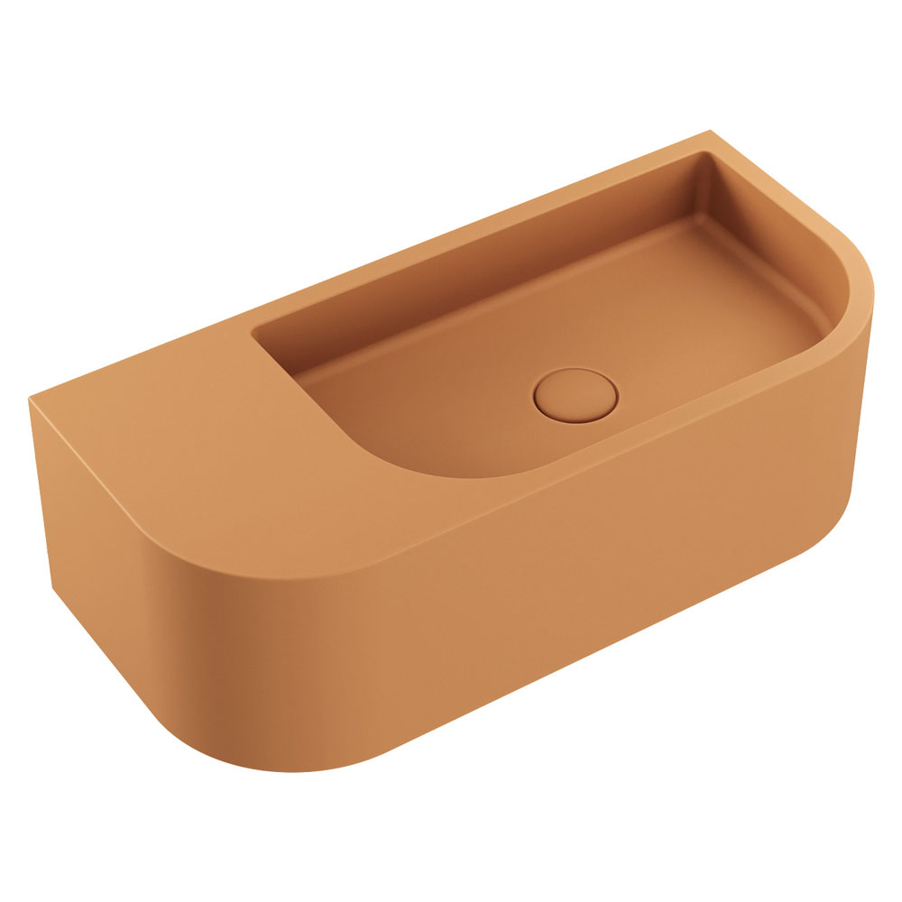 BLANCA Concrete Wall Basin, Tuscan