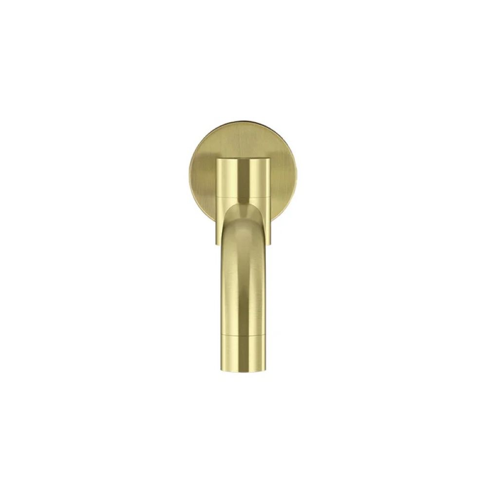 Round Swivel Wall Spout, PVD Tiger Bronze - Image 3