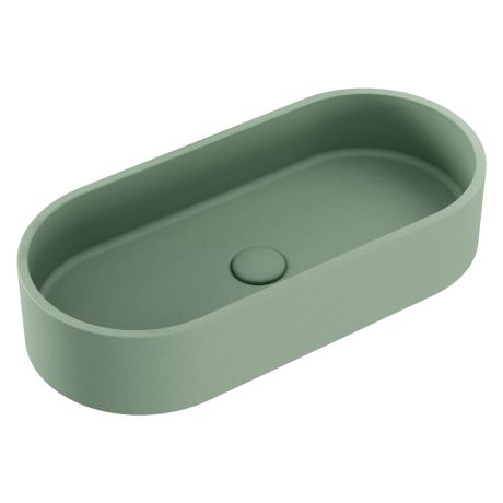 JADA Pill Concrete Above Counter Basin, Sage