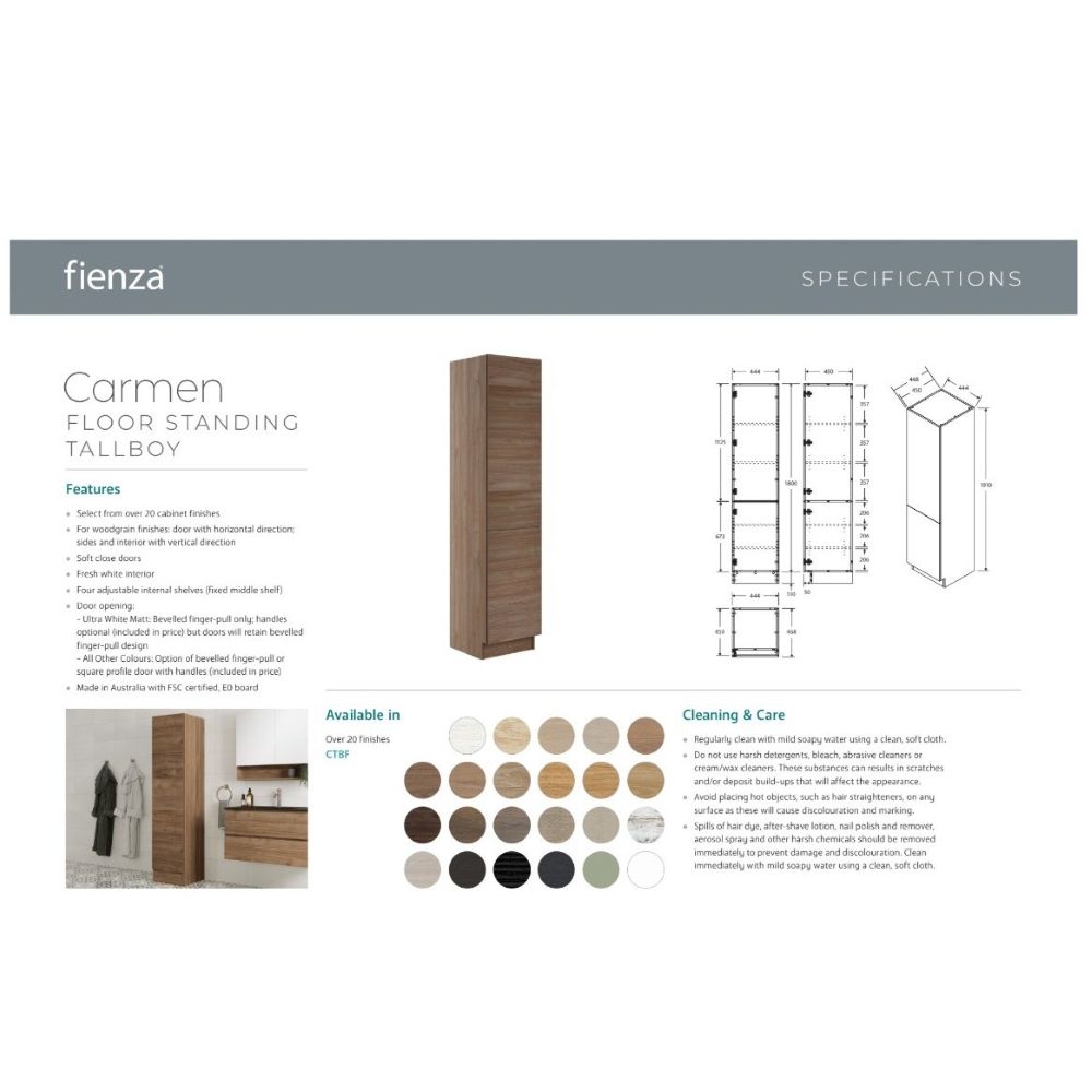 Carmen Floor Standing Tallboy Cabinet - Image 5