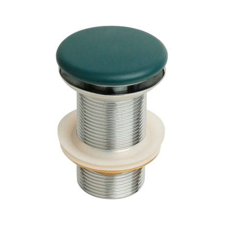 CONCRETE DOME 32mm Pop Up Waste, No Overflow, Teal