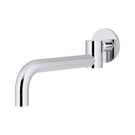 Round Swivel Wall Spout, Chrome