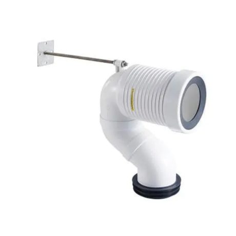 Variable S-Trap Pan Connector