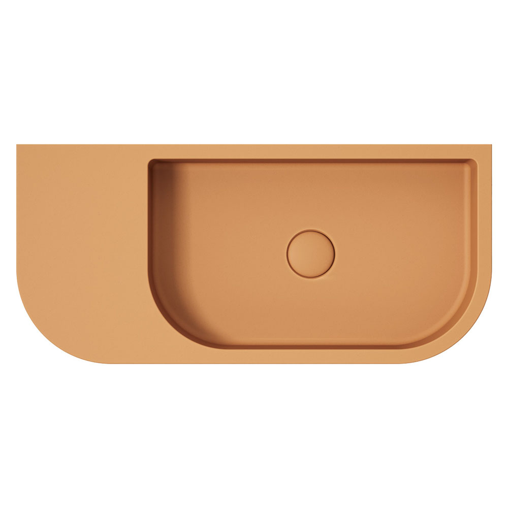 BLANCA Concrete Wall Basin, Tuscan - Image 3