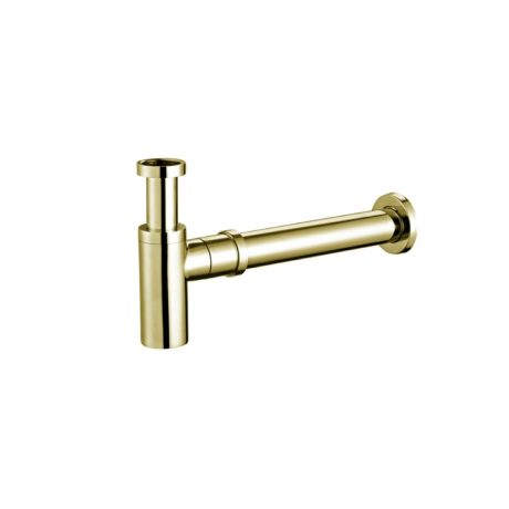 HANDEL Brass Bottle Trap, Brushed Gold