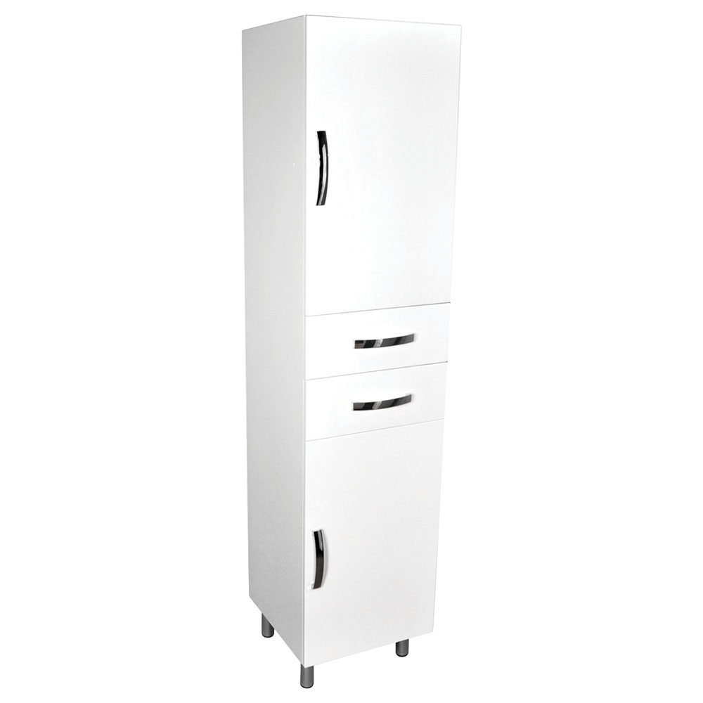 UNICABĀ® Tallboy, Solid Doors, Gloss White