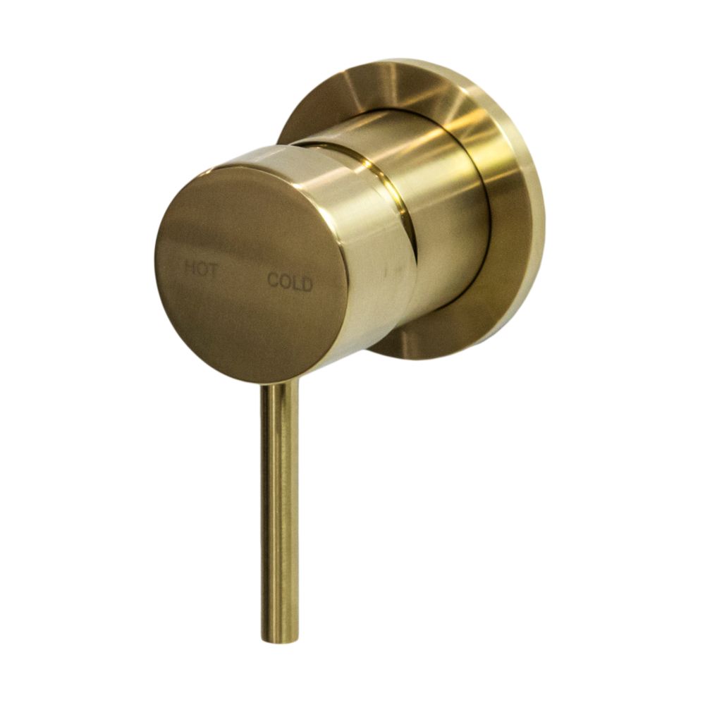 CIOSO Pin Down Shower Mixer, Modern Brass - Image 2