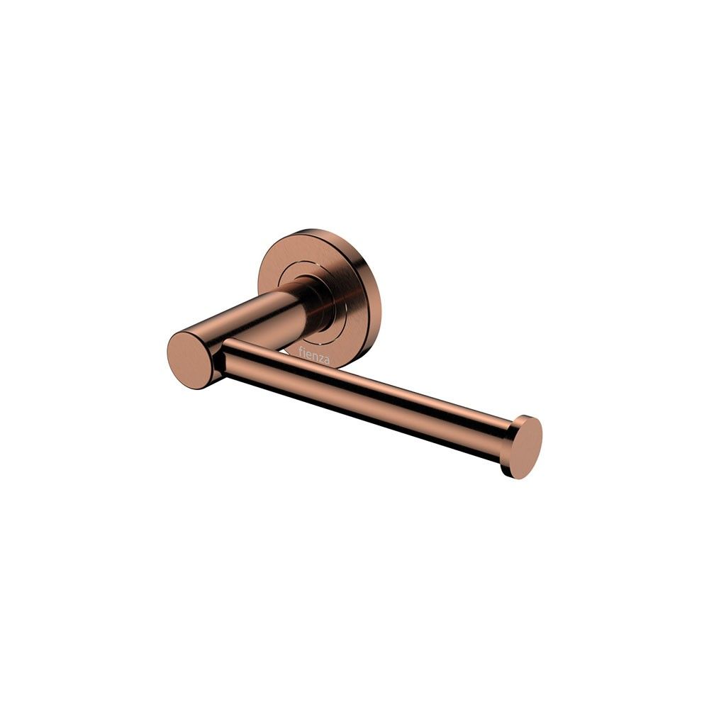 KAYA Toilet Roll Holder, Brushed Copper