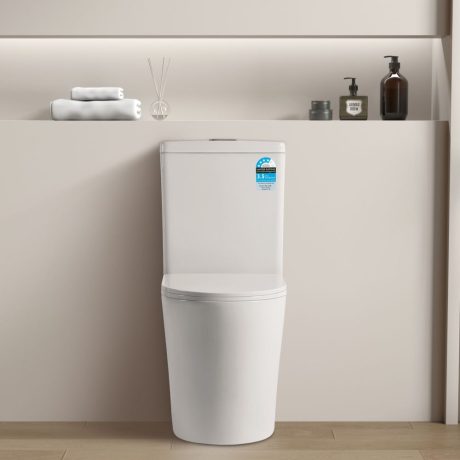 VIVID Tornado Flush Toilet Suite, Gloss White