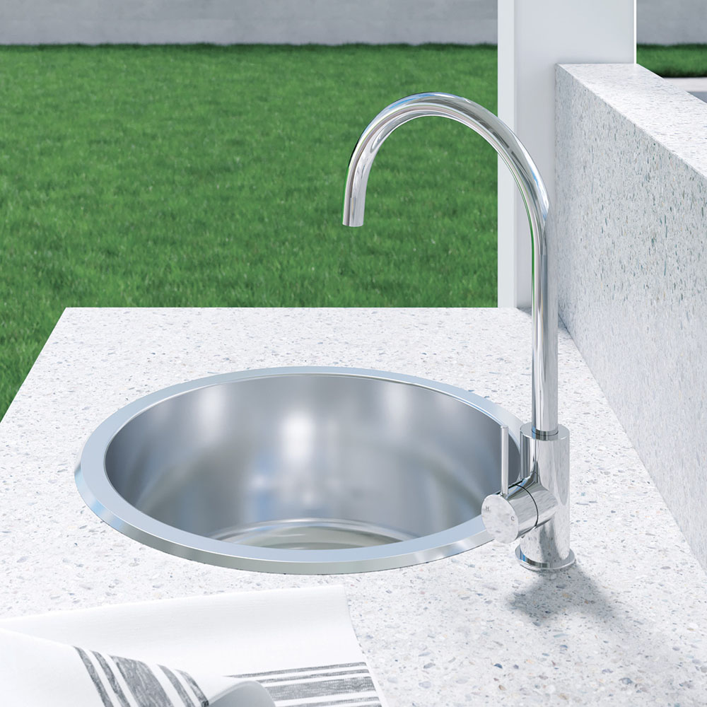 KAYA Sink Mixer, Chrome - Image 3