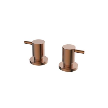 WAHLEN 10 Pin Quarter Turn Wall Top Assembly, Brushed Bronze