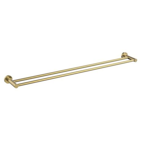CIOSO Double Towel Rail 800mm, Modern Brass
