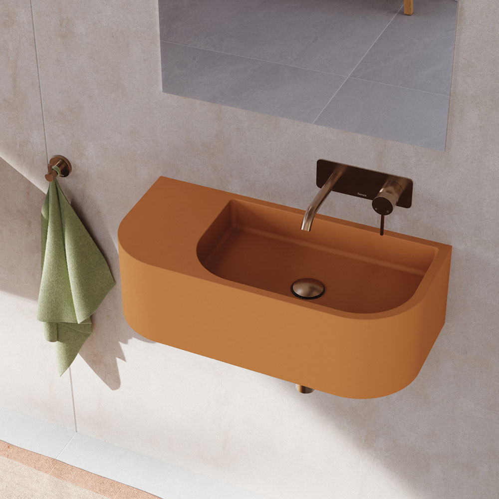 FIENZA Universal Pop-Up / Pull-Out Basin Waste, Brushed Copper - Image 2