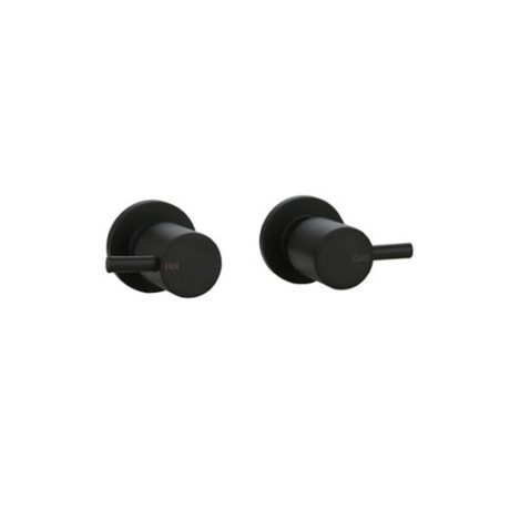 WAHLEN 10 (TRADE) Pin Quarter Turn Wall Top Assembly, Matte Black