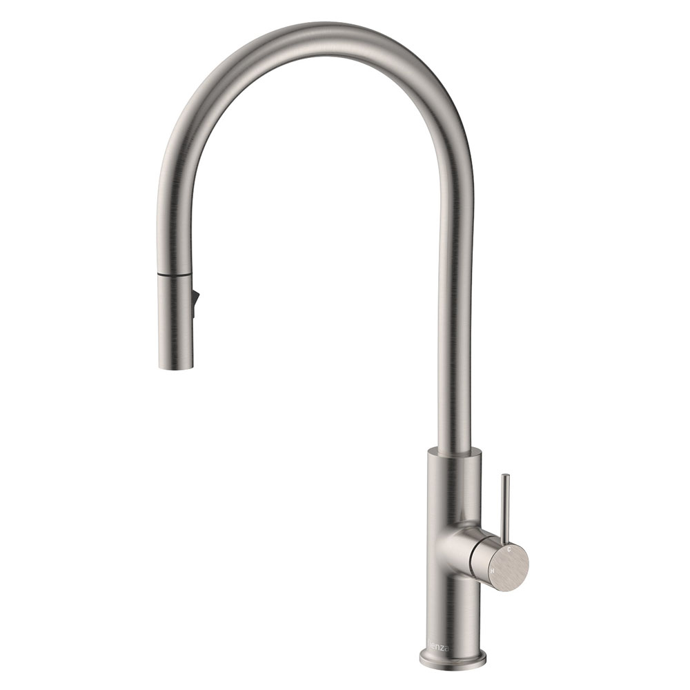 KAYA Pull Out Sink Mixer, Brushed Nicklel