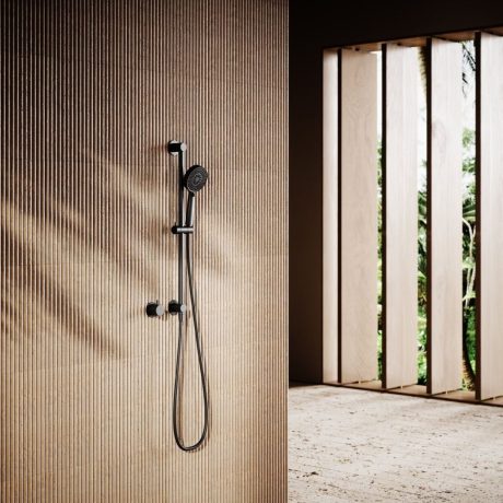 Hand Shower On Rail