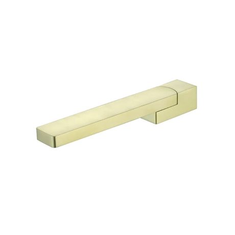 KASA Swivel Bath Spout, Brushed Gold