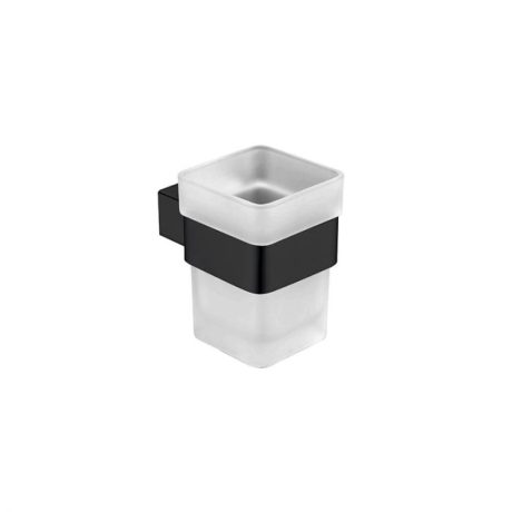 SS ECKIG Tumbler Holder, Matte Black