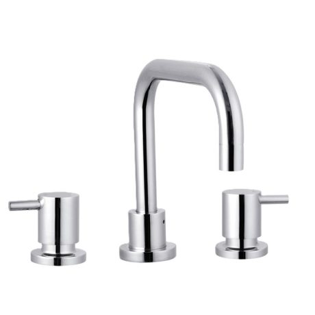 WAHLEN 10 (TRADE) Pin Handle Quarter Turn Basin Set, Chrome