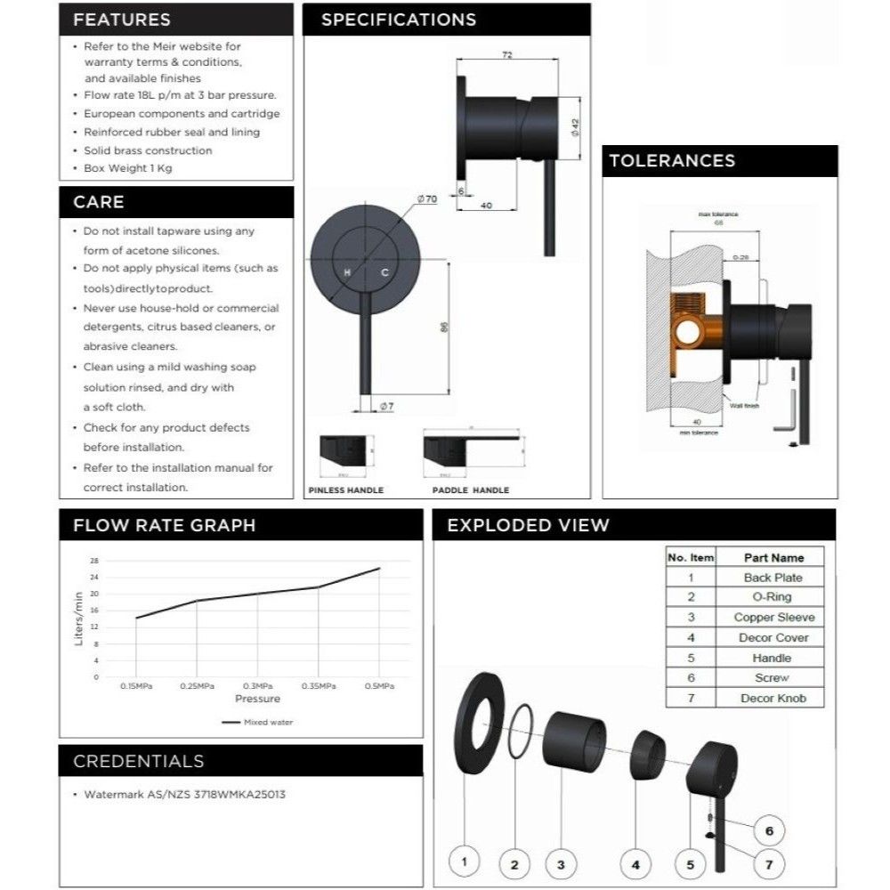 Round Three Function Hand Shower on Fixed Bracket, PVD Lustre Bronze - Image 4