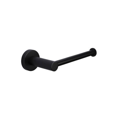 RUND Toilet Roll Holder, Matte Black