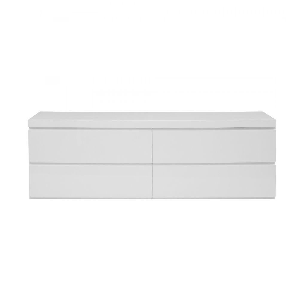 Toro 4 Drawer Wall Hung Vanity, Cabinet Only 1200mm