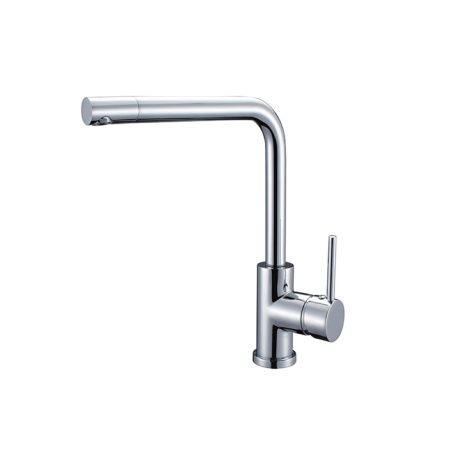 KUCHENDESIGNER Angle Kitchen Mixer, Chrome