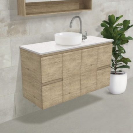Edge Scandi Oak Vanity