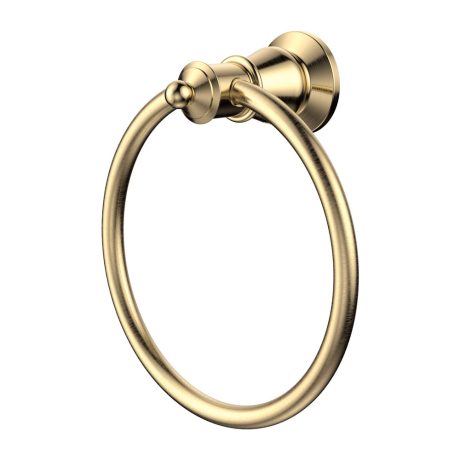LILLIAN Towel Ring, Urban Brass