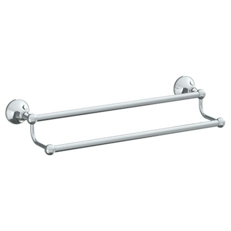 AT90DTR Double Towel Rail, Chrome