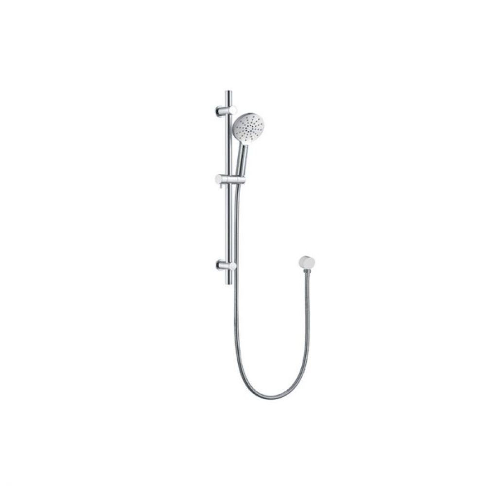 HANDEL RUND Round Multifunction Adjustable Fixing Sliding Shower on Rail, Chrome