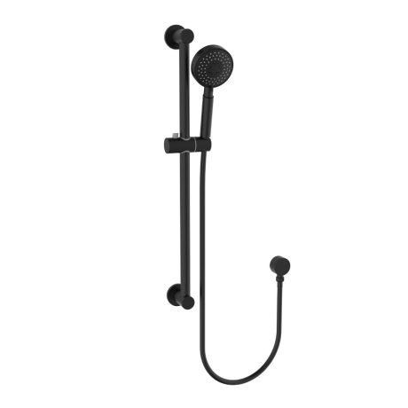 CHOICE Deluxe Hand Piece on Rail Shower, Matte Black