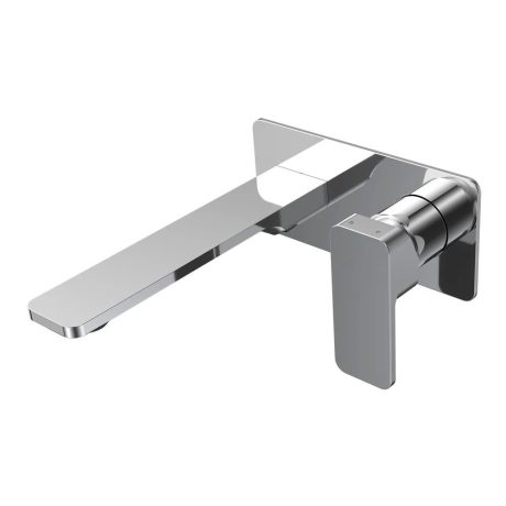 KARA Wall Mixer with Spout, Chrome