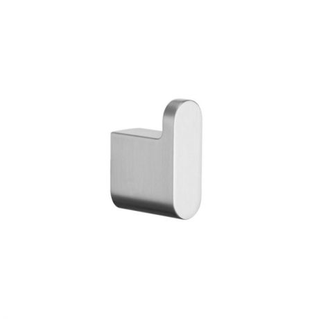 KOMPAKT RUND Robe Hook, Brushed Nickel