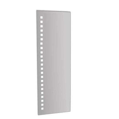 led dressing mirror with square strip lights, 1800 x 600mm