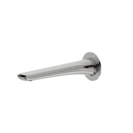 morgan rund bath/basin spout 200mm, brushed nickel