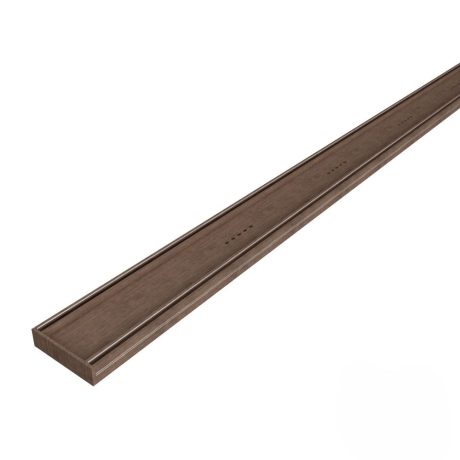 hayman aluminum tile in drain 1000 x 100mm x 26mm, brushed copper
