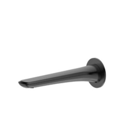 morgan rund bath/basin spout 200mm, matte black
