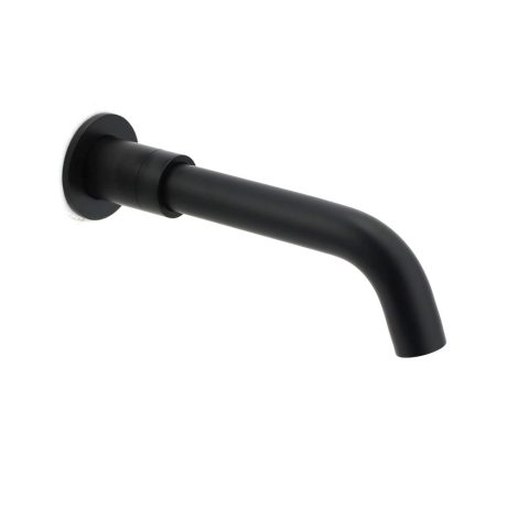 elle wall mount bath spout, matte black