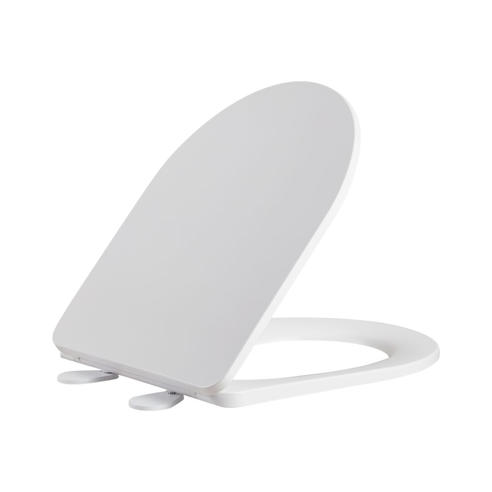 avis rimless back to wall toilet, gloss white