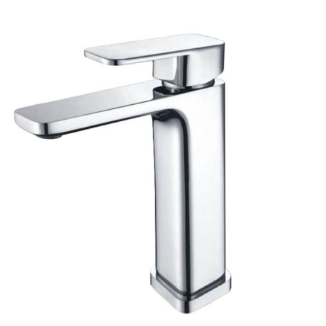 koro tower basin mixer, chrome