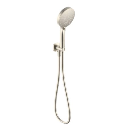 akemi sq hand shower on hook, brushed nickel