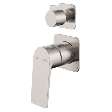 jenex diverter mixer, brushed nickel