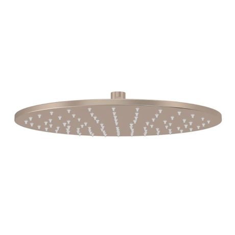round shower rose 300mm, champagne