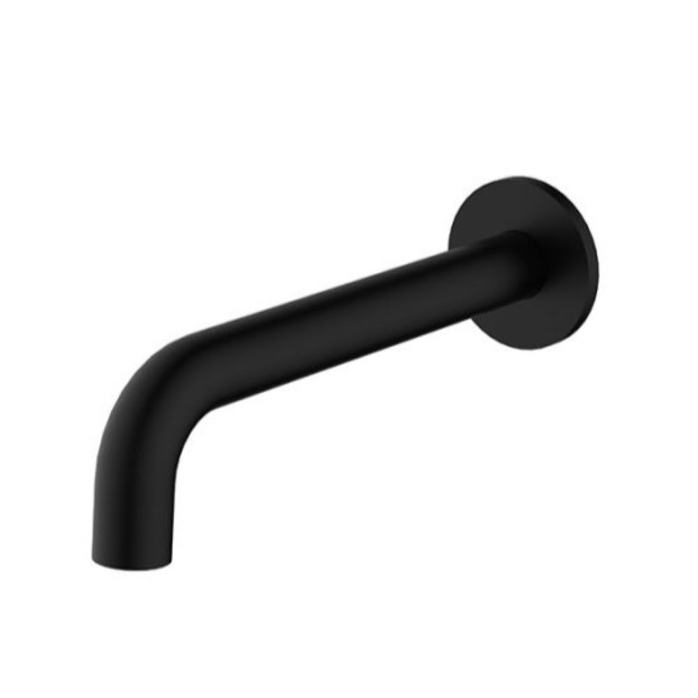 morgan rund basin/bath spout 200mm, matte black