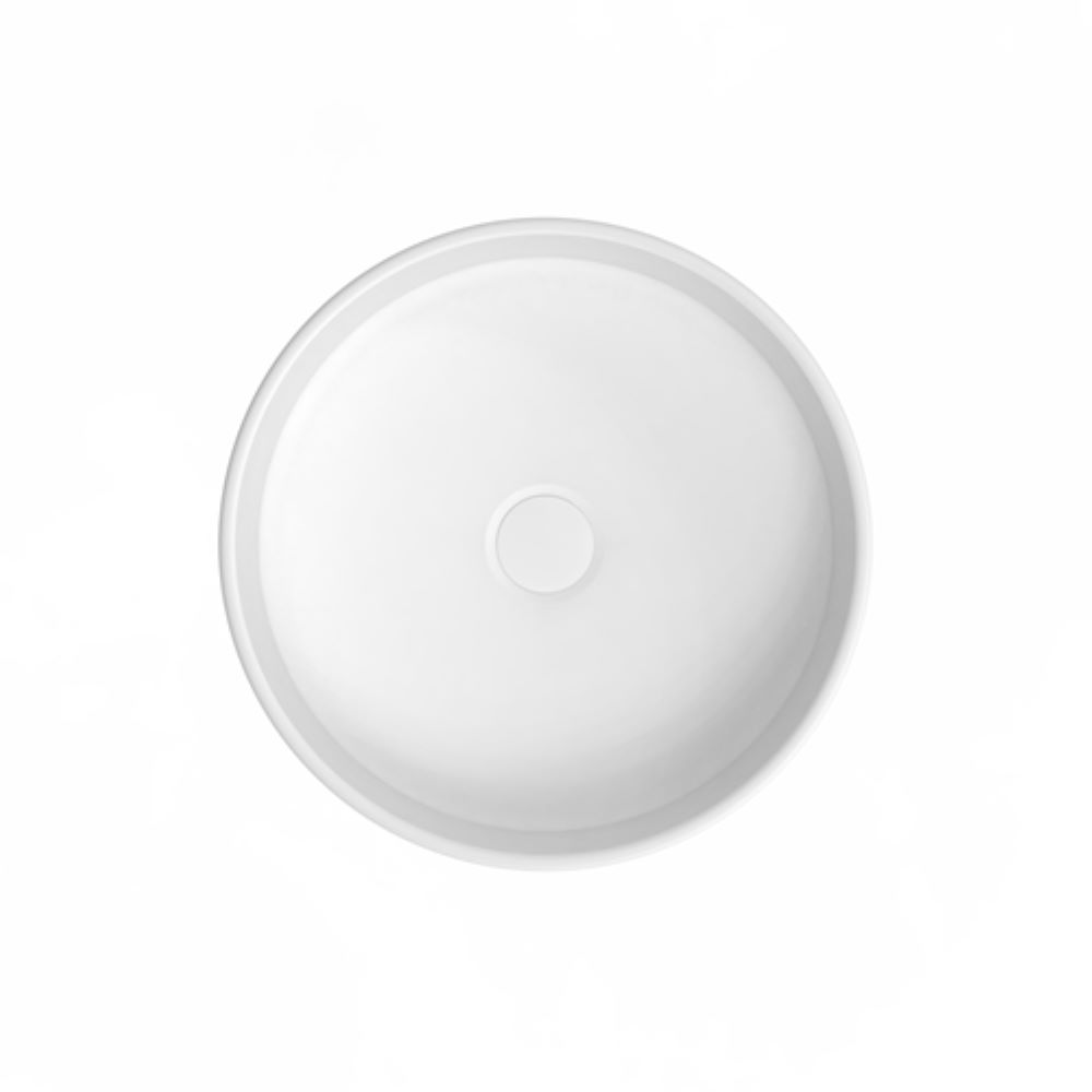monroe ceramic basin, matte white